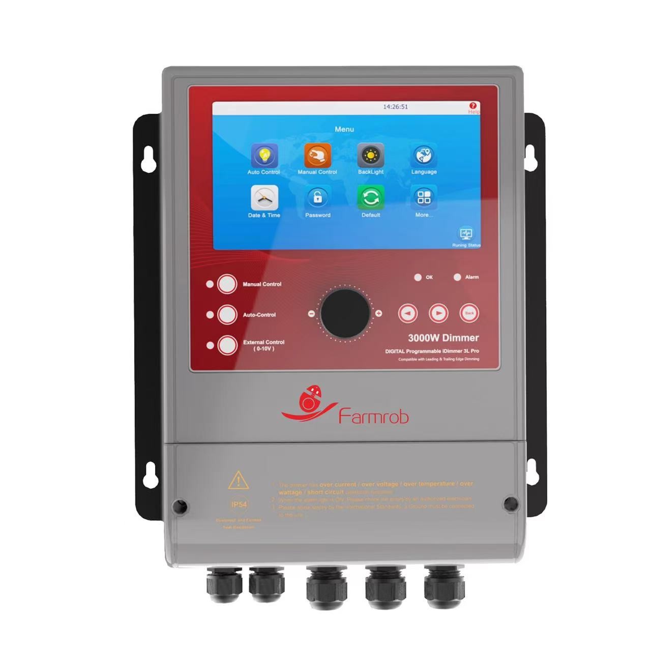 Fully Automatic Or Manual Control IDimmer 3000W 3L Dimmer Programmable ...