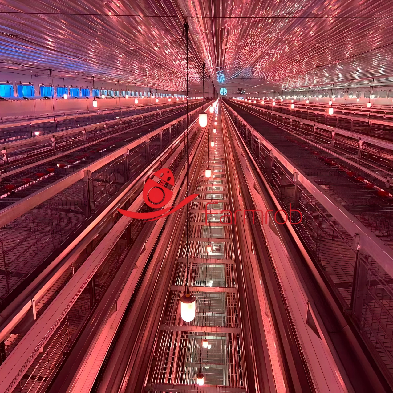 Durable Layer Chicken Cage System for Poultry Farming